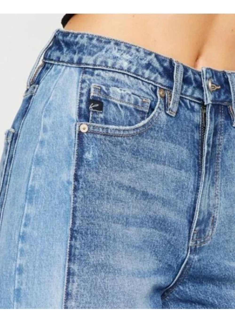 KanCan Wide Leg High Rise Jeans - Picture 8 of 12